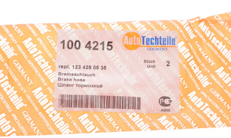 Фото 2 - Тормозной шланг AUTOTECHTEILE 100 4215 (1004215)