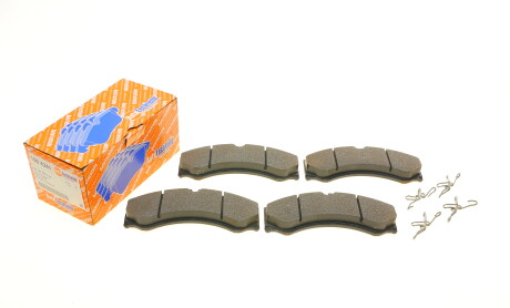 Комплект гальмівних накладок, дискове гальмо - AUTOTECHTEILE 100 4241