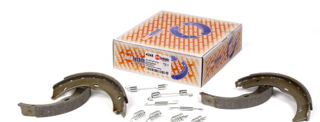 Комплект гальмівних колодок, стоянкове гальмо - AUTOTECHTEILE 100 4248