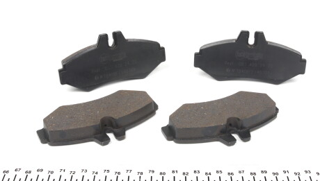 Фото 2 - Гальмівні колодки AUTOTECHTEILE 100 4257 (1004257)