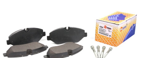 Фото 2 - Гальмівні колодки AUTOTECHTEILE 1004264