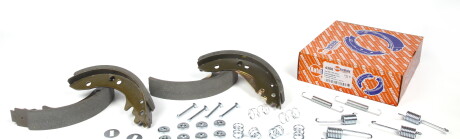 Комплект гальмівних колодок - AUTOTECHTEILE 100 4306