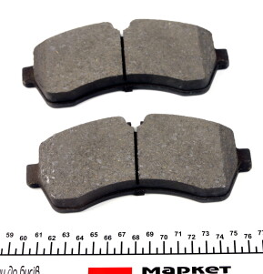 Фото 3 - Гальмівні колодки AUTOTECHTEILE 1004309