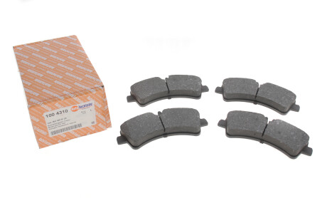 Колодки гальмівні (задні) MB Sprinter 509-519 CDI - AUTOTECHTEILE 1004310