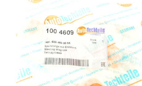 Фото 6 - Рулевая тяга AUTOTECHTEILE 100 4609 (1004609)