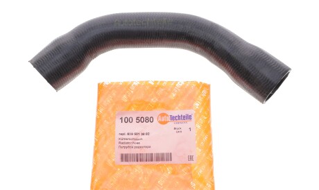 Фото 2 - Патрубок системи охолодження AUTOTECHTEILE 100 5080 (1005080)