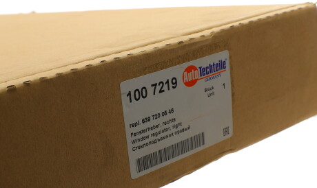 Фото 2 - Стеклоподъемник AUTOTECHTEILE 100 7219 (1007219)