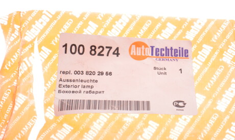Фото 3 - Указатель поворота AUTOTECHTEILE 100 8274 (1008274)