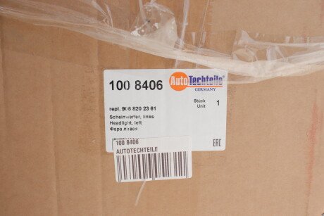 Фото 2 - Фара основная AUTOTECHTEILE 100 8406