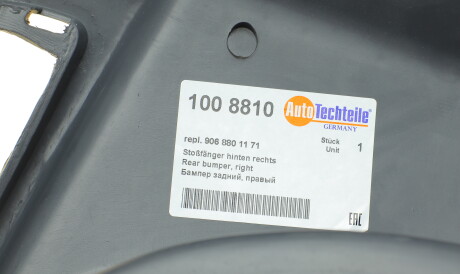 Фото 2 - Бампер AUTOTECHTEILE 100 8810 (1008810)