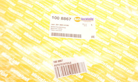 Фото 3 - Капот AUTOTECHTEILE 100 8867 (1008867)