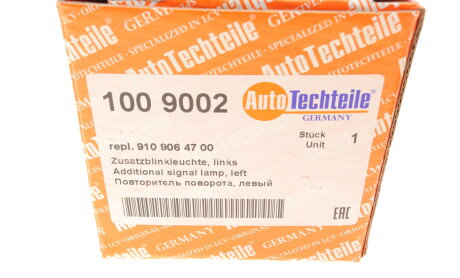 Фото 6 - Вказівник повороту AUTOTECHTEILE 100 9002 (1009002)