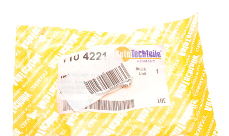 Фото 2 - Комплектуюча колодок AUTOTECHTEILE 110 4221 (1104221)