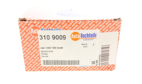 Фото 2 - Обводной ролик ремня ГРМ AUTOTECHTEILE 310 9009 (3109009)
