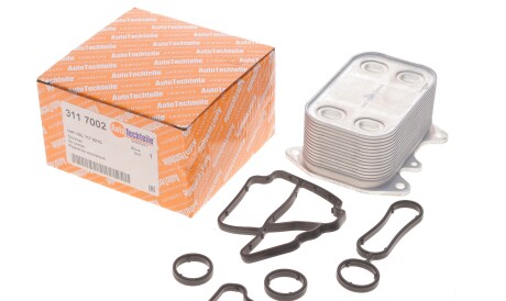 Фото 2 - Масляный радиатор AUTOTECHTEILE 311 7002 (3117002)