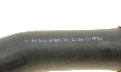 Фото 3 - Патрубок турбіни AUTOTECHTEILE 314 5072 (3145072)