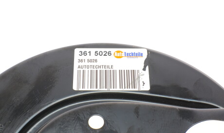 Фото 2 - Кожух гальмівного диска AUTOTECHTEILE 361 5026 (3615026)