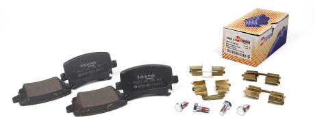 Колодки гальмівні, задні - AUTOTECHTEILE 369 8001