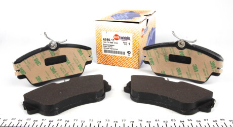 Колодки тормозные передние VW T4/LT - ((701615115C, 701698151E, 701698151J, 701698151D)) AUTOTECHTEILE 369 8011