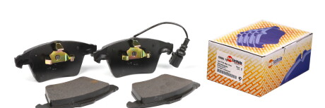 Комплект гальмівних накладок, дискове гальмо - AUTOTECHTEILE 369 8015