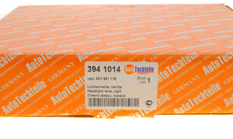 Фото 3 - Фара основна AUTOTECHTEILE 394 1014 (3941014)