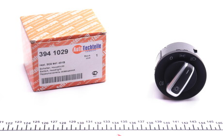 Перемикач світла фар VW Caddy/T5/T6 03- - ((3C8941431B, 1K0941431BB, 1K0941431AH, 1K0941431P, 1K0941431B)) AUTOTECHTEILE 394 1029