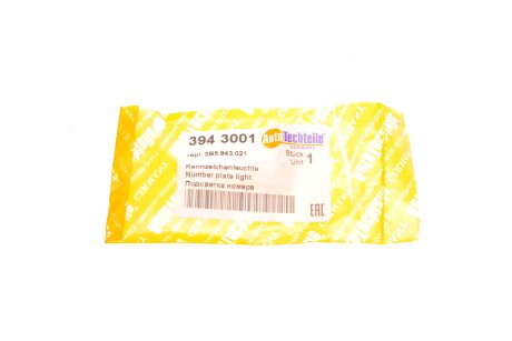 Фото 7 - Задний фонарь AUTOTECHTEILE 394 3001