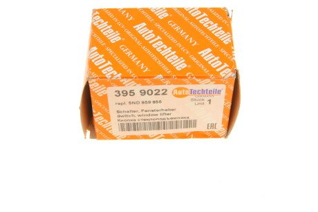 Фото 7 - Склопідйомник AUTOTECHTEILE 395 9022 (3959022)