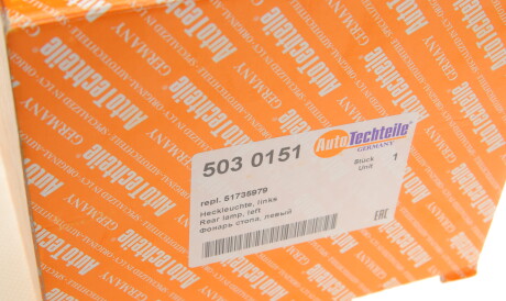 Фото 2 - Задний фонарь AUTOTECHTEILE 503 0151