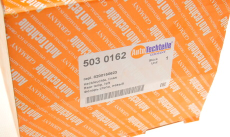 Фото 2 - Задний фонарь AUTOTECHTEILE 503 0162
