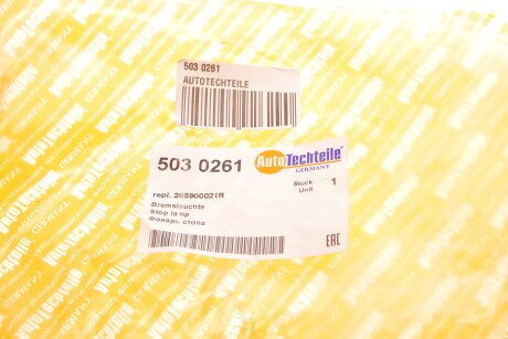 Фото 2 - Задний фонарь AUTOTECHTEILE 503 0261 (5030261)