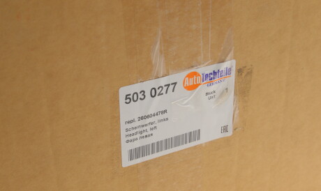 Фото 2 - Фара основная AUTOTECHTEILE 503 0277 (5030277)