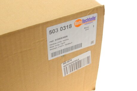 Фото 2 - Задній ліхтар AUTOTECHTEILE 503 0318