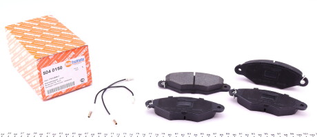 Колодки гальмівні (передні) Renault Kangoo 97-/Nissan Kubistar 03- - AUTOTECHTEILE 504 0150