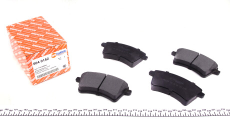 Комплект гальмівних колодок (передніх) Renault Kangoo 08- - AUTOTECHTEILE 504 0152