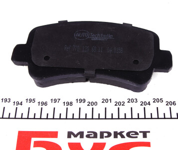 Фото 2 - Тормозные колодки AUTOTECHTEILE 504 0158