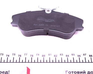 Фото 3 - Гальмівні колодки AUTOTECHTEILE 504 0163