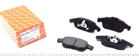 Колодки гальмівні (передні) Citroen Berlingo/Peugeot Partner 08- - AUTOTECHTEILE 504 0165