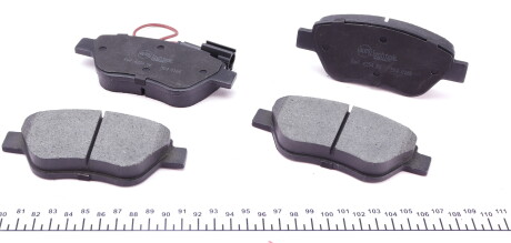 Фото 2 - Гальмівні колодки AUTOTECHTEILE 504 0166 (5040166)