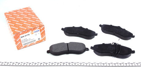 Колодки гальмівні (передні) Citroen Jumpy/Peugeot Expert 07- (з датчиком) - ((425366, 1611839880, 425364, 71770050, 77364511)) AUTOTECHTEILE 504 0170