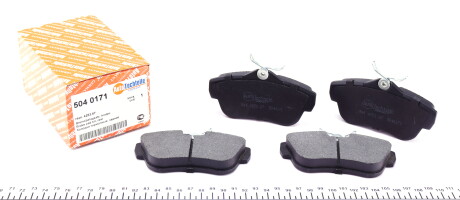 Колодки гальмівні (задні) Fiat Scudo/Peugeot Expert 07- - ((425367, 425368, 77364513, 9467549087)) AUTOTECHTEILE 5040171