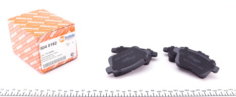 Комплект гальмівних колодок (задніх) Renault Kangoo 08-/MB Citan 12- - AUTOTECHTEILE 504 0182