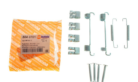 Фото 2 - Комплектуюча колодок AUTOTECHTEILE 504 0701 (5040701)