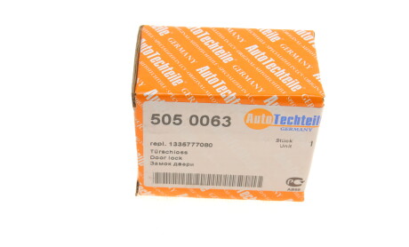Фото 4 - Замок / Ручка AUTOTECHTEILE 505 0063 (5050063)