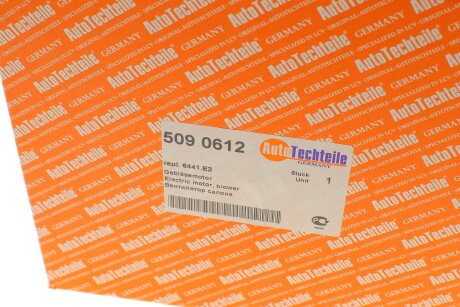 Фото 6 - Вентилятор печки AUTOTECHTEILE 509 0612 (5090612)