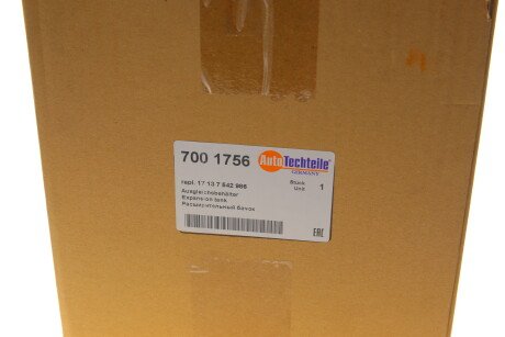 Фото 9 - Расширительный бачок AUTOTECHTEILE 700 1756 (7001756)