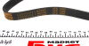 Ремень ручейковый 6 PK 1080 - AUTOTECHTEILE 906 1080 (фото 3)