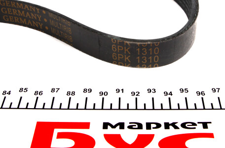 Фото 3 - Ремінь приводний AUTOTECHTEILE 906 1310 (9061310)