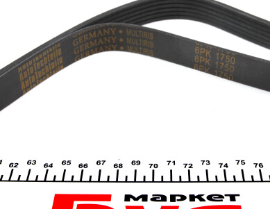 Фото 4 - Ремінь приводний AUTOTECHTEILE 906 1750 (9061750)