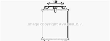 Радиатор охлаждения двигателя Audi A1, A3 (12-20)/Seat Leon (13-20)/VW Jetta, Go - AVA COOLING AI2415